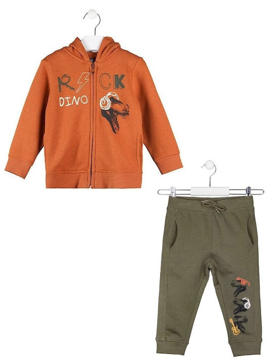 Losan Kids Set with Pants Winter 2pcs Orange