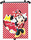 mit Saugnapf Minnie 56x33cm