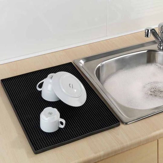 Wenko Maxi Drying Surface Plastic Black 40x30cm Wenko Maxi Drying Surface Plastic Black 40x30cm