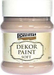 Pentart Dekor Paint Soft Kreidefarbe Mandel 100...