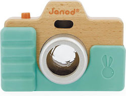 Janod Baby Camera Φωτογραφική Μηχανή made of Wood with Sounds for 18++ Months