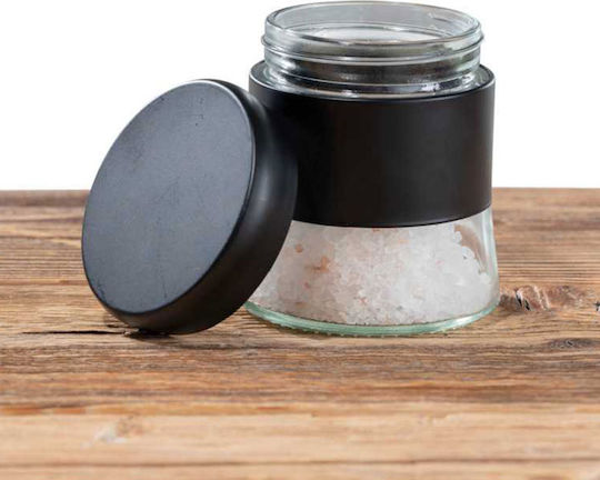 Wenko Wenko Sugar Jar with Lid Glass Black 400ml