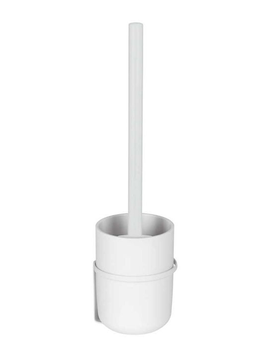 Wenko Carpino Inox Toilet Brush White