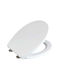 Wenko Plastic Toilet Seat White Ostuni 45cm