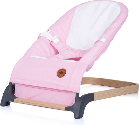 Chipolino Noah Manual Baby Relax Blush & Wood Chipolino Noah Manual Baby Relax Blush & Wood