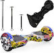 Smart Balance Wheel MPMAN with Handlebar & Transport Bag Hoverboard with 20km/h Max Speed and 20km Autonomy Multicolour