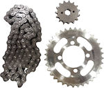 MHQ Chain & Sprocket Kit (15-36-428) for Daytona Sprinter 125