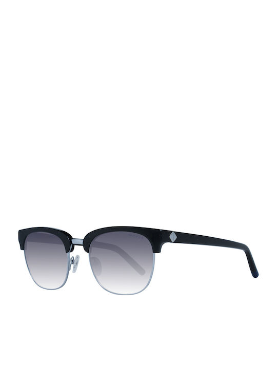 Gant Unisex Sunglasses with Black Frame and Gray Gradient Lens