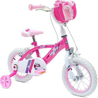 Huffy Glimmer 12" Kinder Fahrrad Stadt Rosa