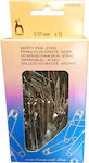 Safety pins Silver in Packing 72 pcs, length 57 mm