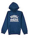 Kids Sweatshirt with Hood and Pockets Blue
