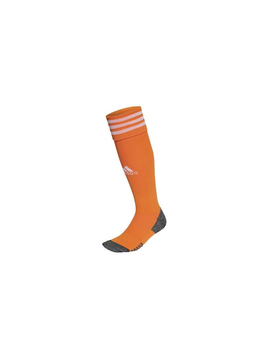 Adidas Adisock 21 Ποδοσφαιρικές Κάλτσες Πορτοκαλί 1 Ζεύγος