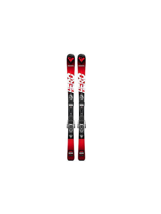 Rossignol Ηero Copii Clăpari Ski în Culoare Roșu cu Legături Xpress 7 FCJD050 Rossignol Ηero Copii Clăpari Ski în Culoare Roșu cu Legături Xpress 7 FCJD050