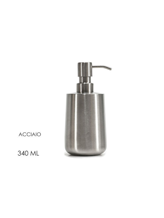 General Trade Dispenser από Ανοξείδωτο Ατσάλι Ασημί 380ml
