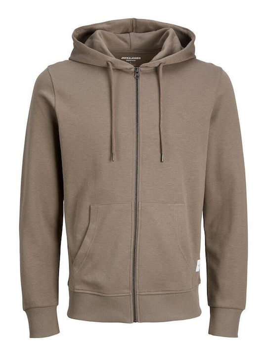 Jack & Jones Суитшърт с Качулка Greige