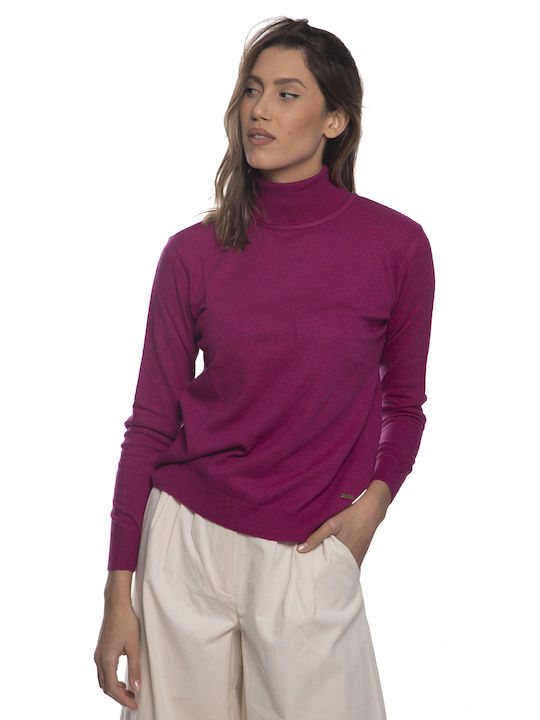 Turtleneck blouse with casmire - Fuchs 6106