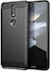 Techsuit Carbon Back Cover Σιλικόνης Μαύρο (Nokia 2.4)
