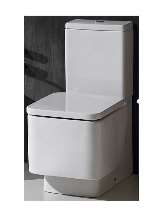 Roca Floor-Standing Toilet Without Cover White