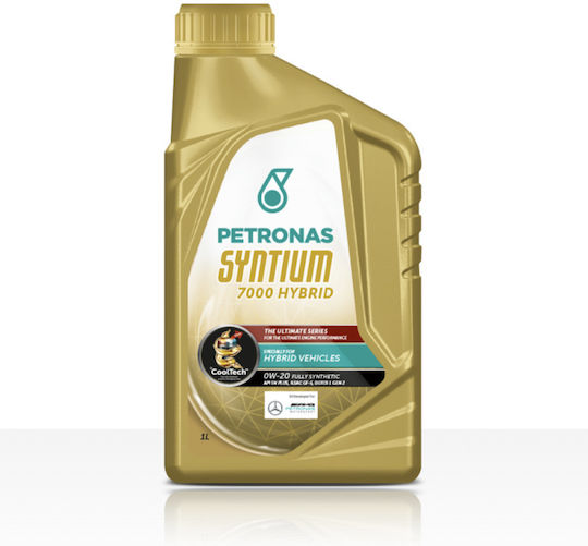 Petronas Syntium 7000 Hybrid Synthetic Car Oil 0W-20 1lt