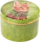 JK Home Decoration Коледна Керамична Фигура Кут...