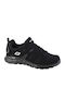 Vim Turbo Ride Kinder Sportschuhe Laufen mit Schnürsenkeln Schwarz