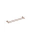 Sparke Musa 16 Schiene Badezimmer Doppel Wandmontage Schrauben ​80x2.5cm Brushed Rose Gold