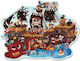 Παιδικό Puzzle Πειρατικό Καράβι για 4+ Ετών 142pcs MiDeer