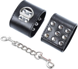 Dream Love Ohmama Fetish Wrist Restraints Snap Fasten Handcuffs in Black Color