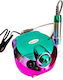 DM-202 Nail Drill Power 30W Green with Pedal with 20000 Rotations per Minute Green Pink