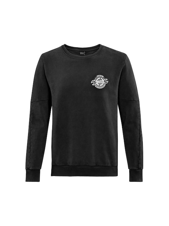 CUBE Work Functional Sweater Ανδρική Μακρυμάνικη Μπλούζα Ποδηλασίας Μαύρη
