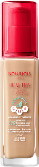 Bourjois Healthy Mix Clean Liquid Foundation 53W Light Beige 30ml