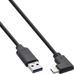 InLine USB 3.2 USB-C male - USB-A 0.5m (35716W)