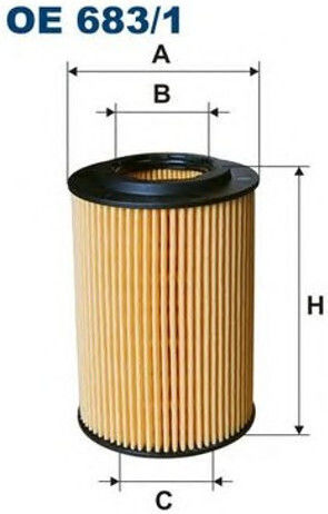 Filtron Φίλτρο Λαδιού Αυτοκινήτου για Honda Accord / Civic III 2008+