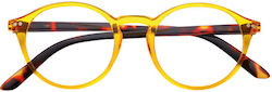 Gian Marco Venturi Palermo Reading Glasses +2.00 in Yellow color Palermo