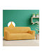 Without volant Elastic Cover for Three Seater Sofa Beige Gold 1pcs 3SEAT-XV-BEIGE-GOLD