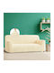Without volant Elastic Cover for Three Seater Sofa Ecru 1pcs 3SEAT-XV-EKROU