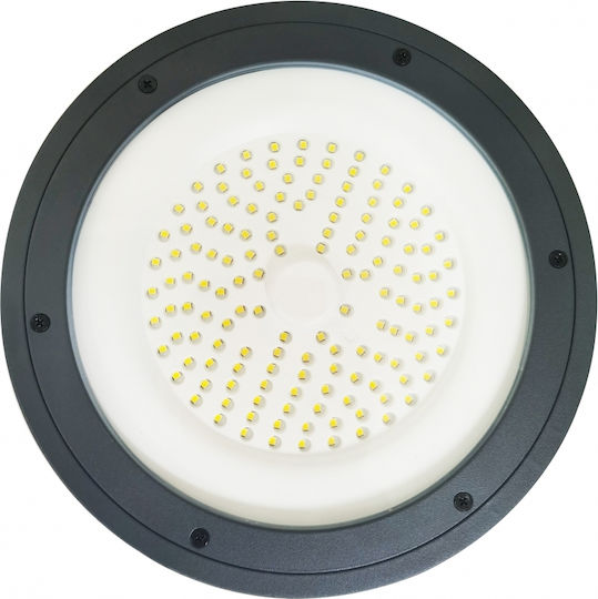 Vito Commercial Bell Light 150W Cool White 15750lm with Built-in LED Gray Ø28.6xH8.5cm