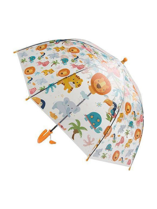 Next Kinderregenschirm Gebogener Handgriff Transparente 75cm