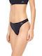 Women's String Black Melange