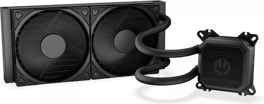 Endorfy Navis F240 Охлаждане AIO CPU с 2 Вентилатора 120mm