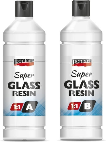 Pentart Super Glass Ρητίνη Δύο Συστατικών UV Resistant 300ml