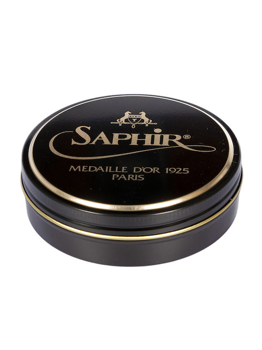 Saphir Pate de Luxe GL Dye for Leather Shoes Dark Brown 100ml