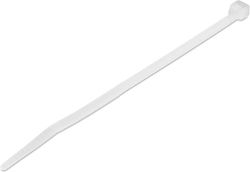 Powertech Δεματικά Καλωδίων Πλαστικά 200mmx3.6mm σε Λευκό χρώμα (100τμχ) (TIES-047)