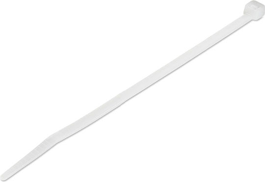 Powertech Powertech Plastic Cable Ties 250mm x 3.6mm in White Colour 100pcs