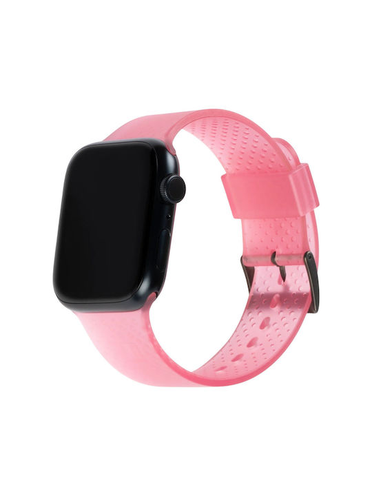 UAG Armband Silikon Rosa (Apple Watch 38/40/41/42mm) 194007318A8A