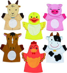 Playcity Set Handpuppen Tiere Bauernhof