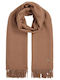 Women's Wool Scarf Brown