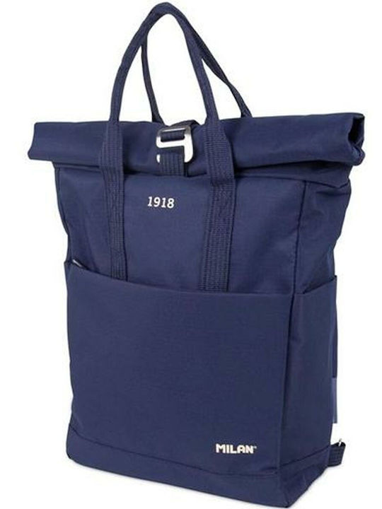 Milan School Bag Backpack Junior High-High School in Blue color