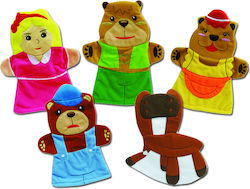 Playcity Set Handpuppen Goldlöckchen und die drei Bären