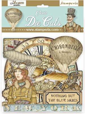 Stamperia Sir Vagabond Aviator Scrapbooking DFLDCP27